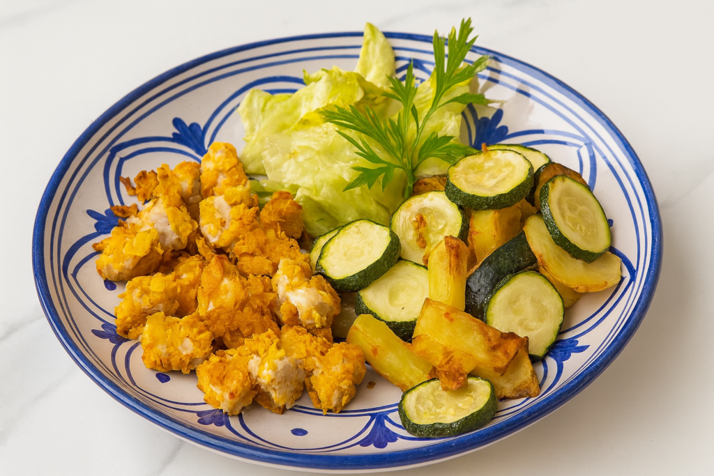 Pollo in Crosta di Cornflakes Light